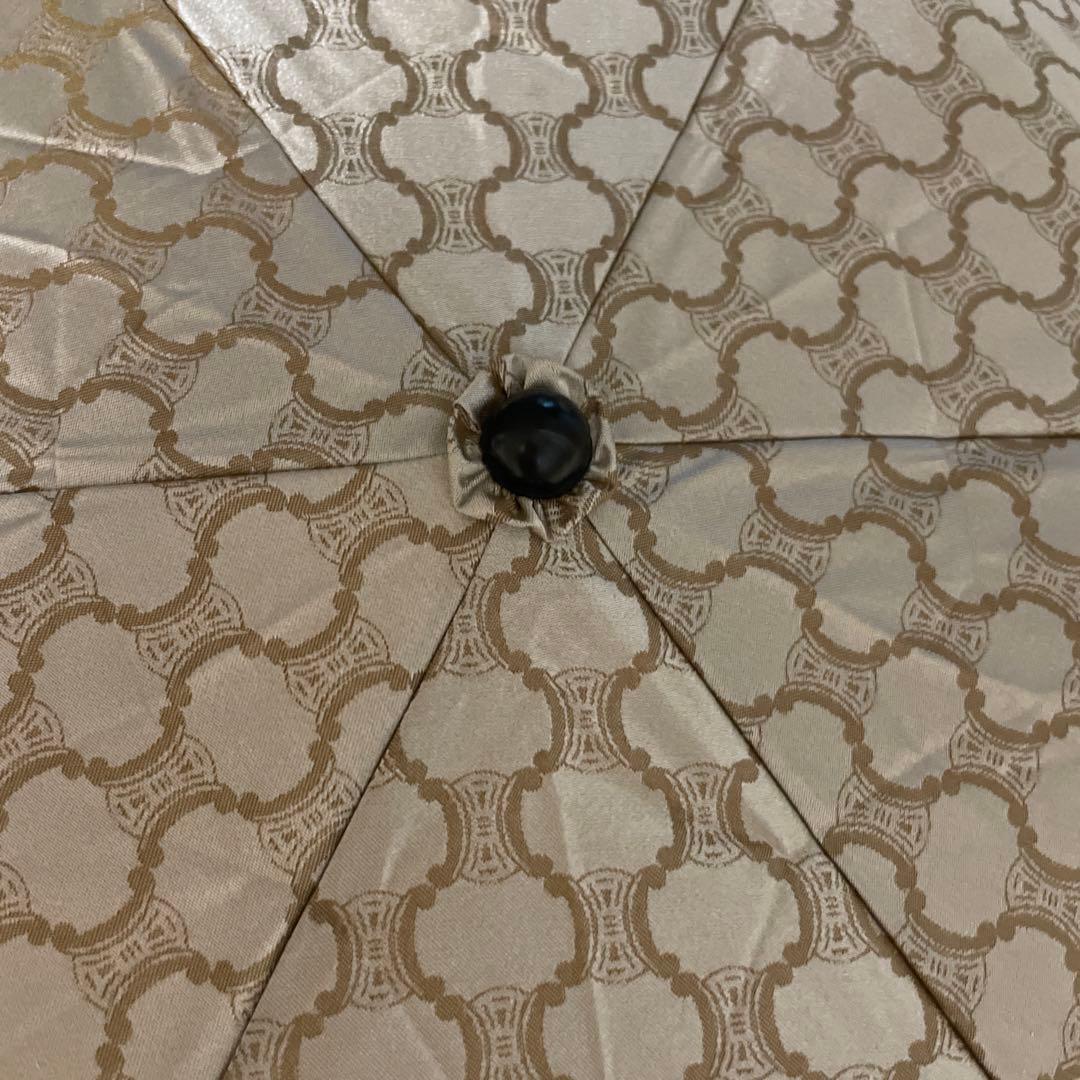 新品未使用品　CELINE トリオンフ柄　マカダム柄　折り畳み傘