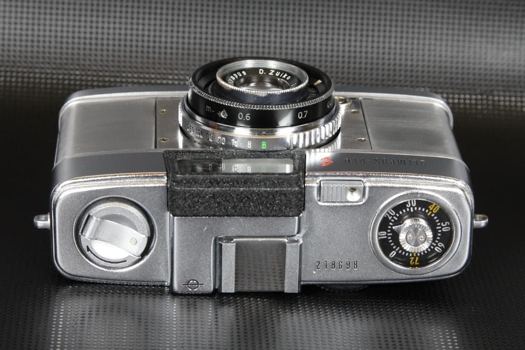 OH済 OLYMPUS PEN S　35mmフィルム　ハーフフレーム　スケルトン