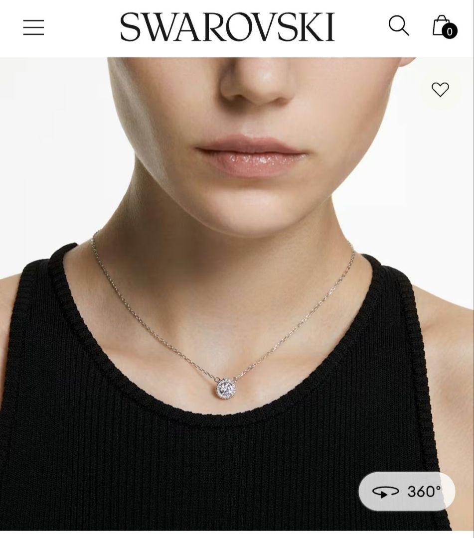 新品 SWAROVSKI Una Angelic ネックレス スワロフスキー