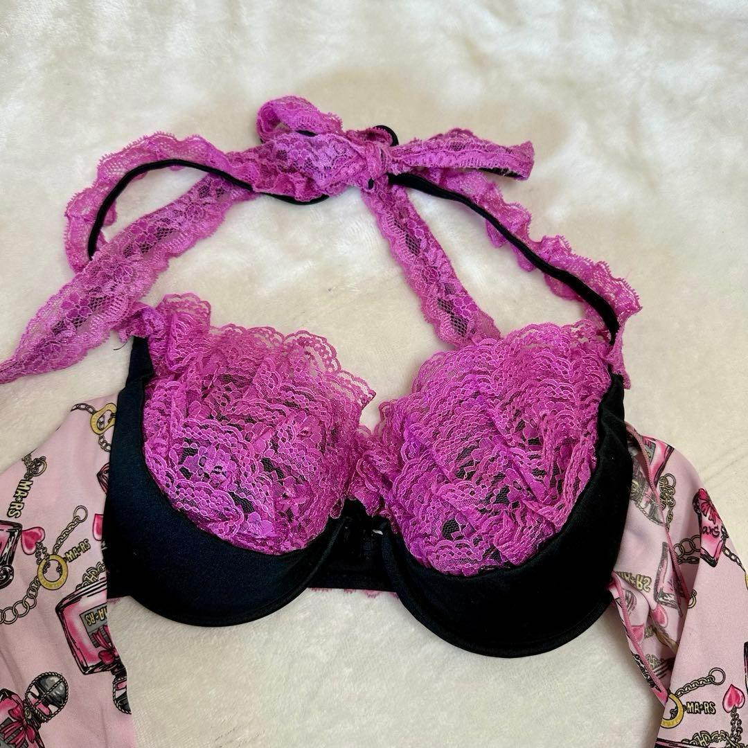 【MA＊RS】MARS マーズ パフューム柄リボンビキニトップス