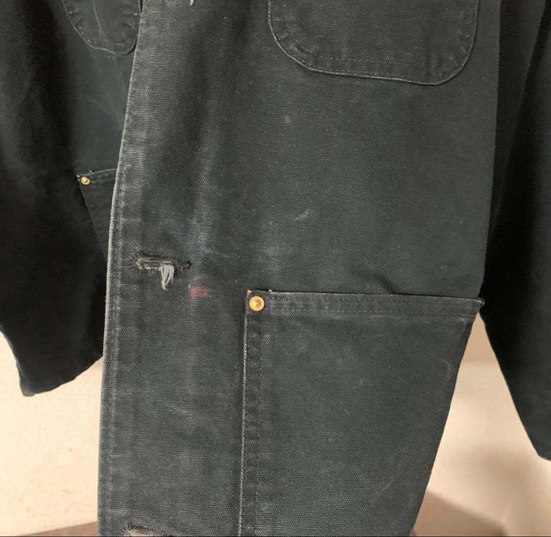 Carhartt カーハート USA製 ミシガンチョアコート フェード ブラック