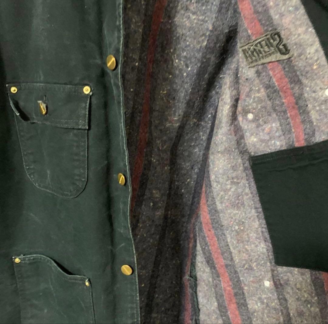 Carhartt カーハート USA製 ミシガンチョアコート フェード ブラック