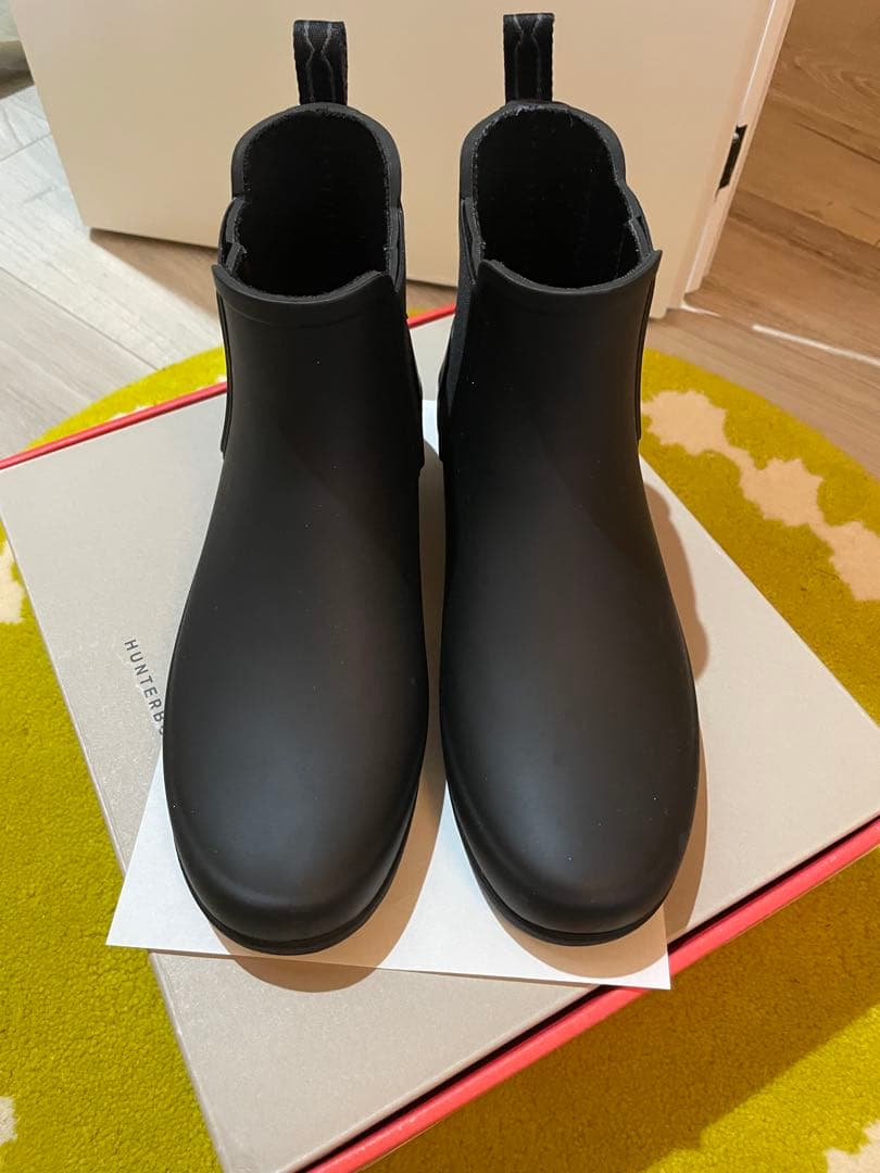 HUNTER リファインド チェルシー レインブーツ