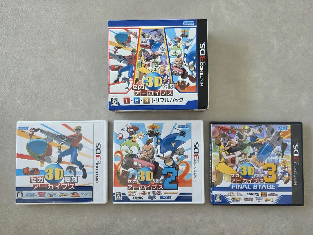 NINTENDO 3DS セガ3D復刻アーカイブス1・2・3トリプルパック
