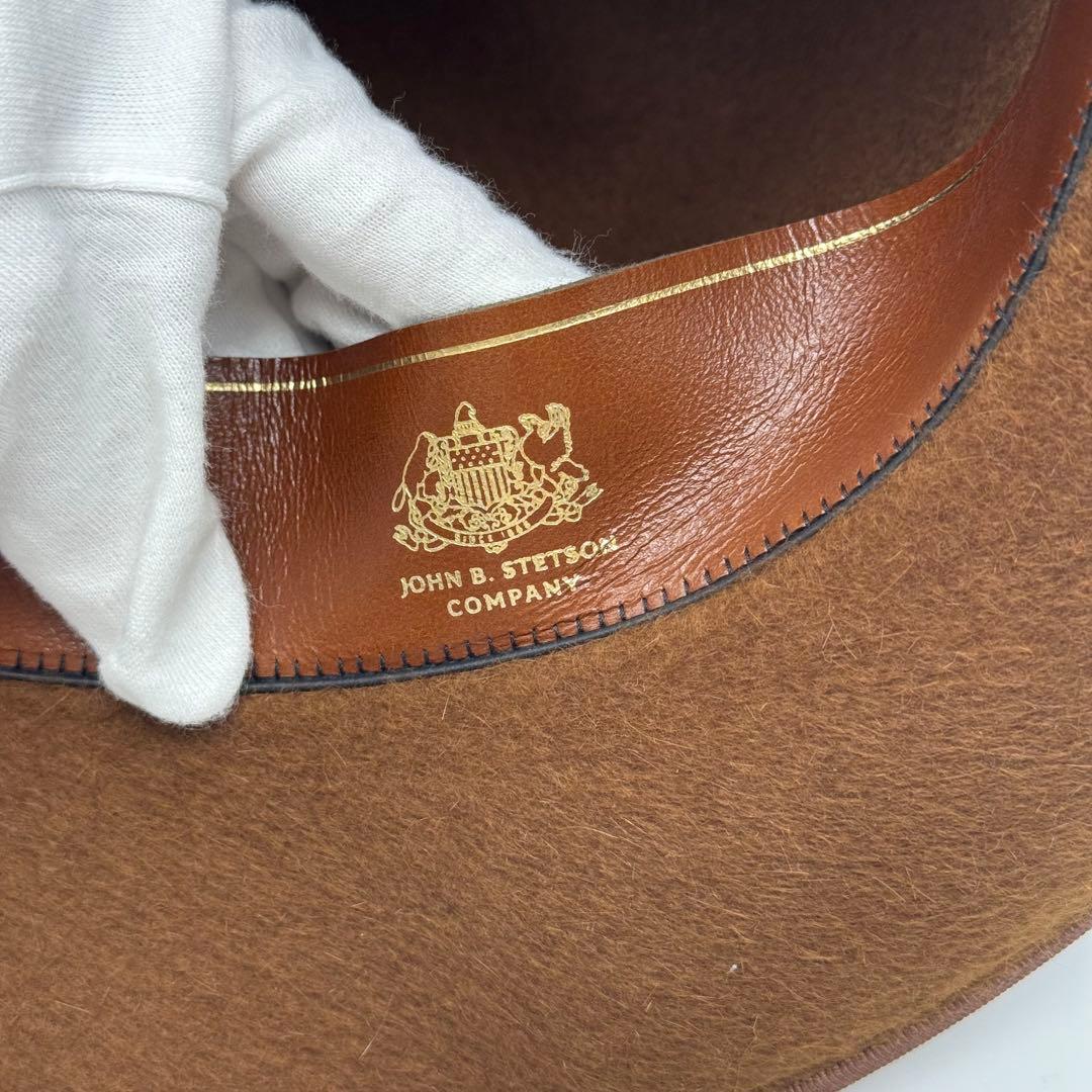 美品 150周年記念モデル STETSON OPEN CROWN HAT M