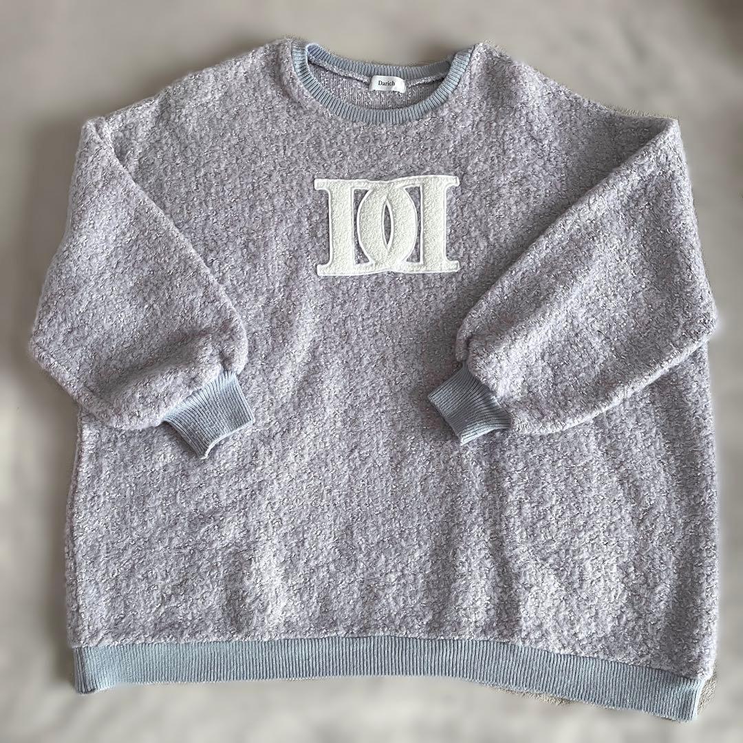 Darich アップリケブークレトップス パープル