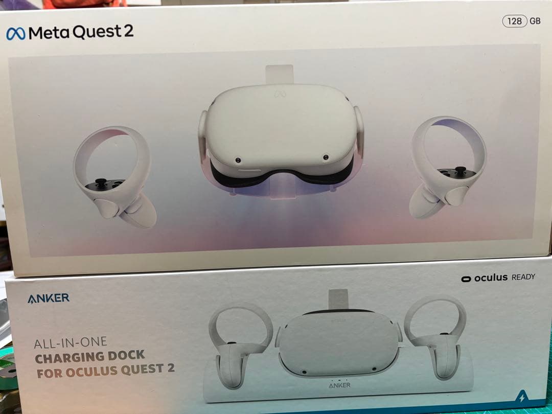  Quest 2 128GB 充電ドック付き　美品