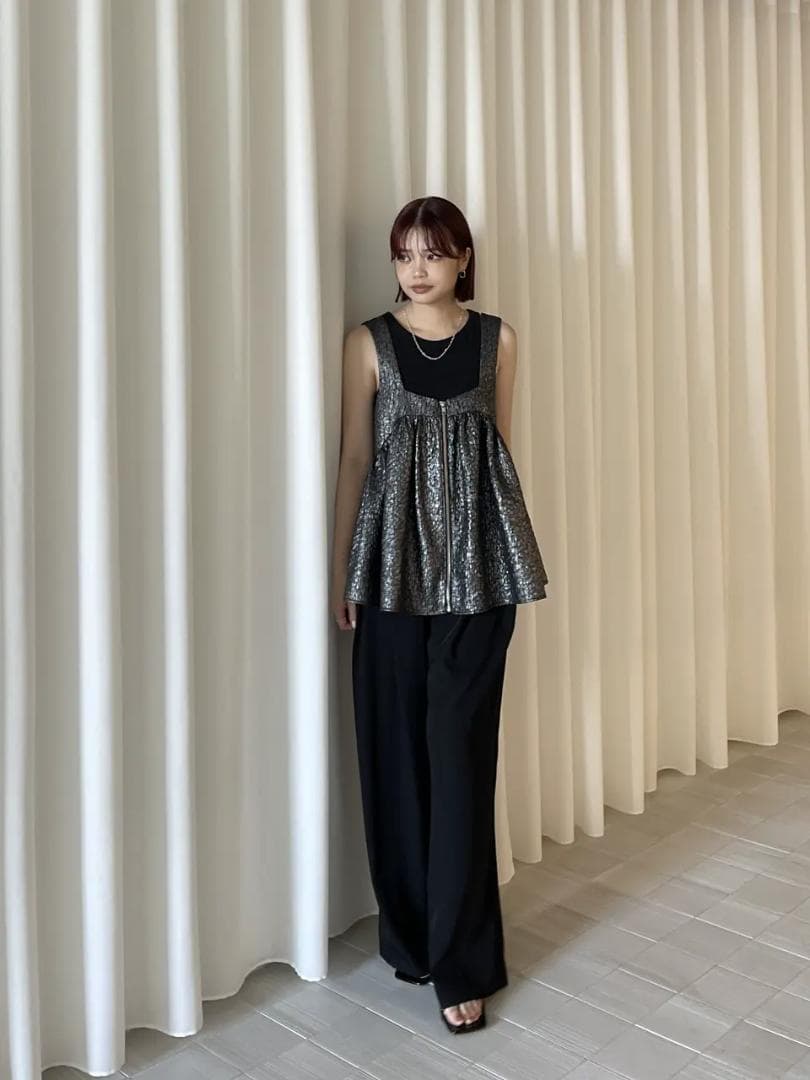 即日発送 新品 AMERI FOIL PRINT BABY TUNIC TOP