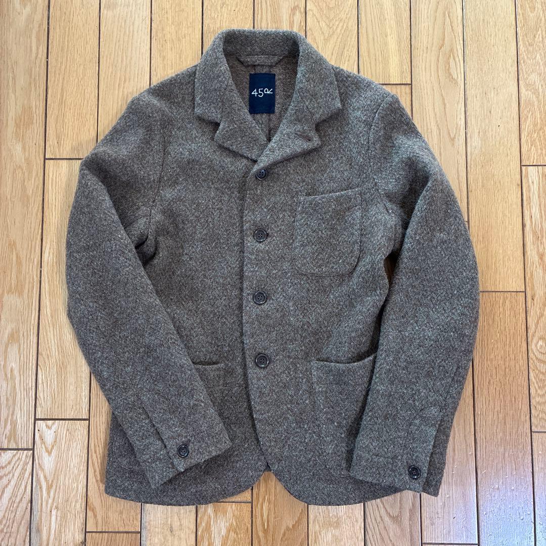45r ウール　テーラードジャケット