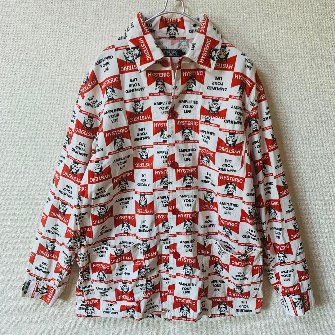 HYSTERIC GLAMOUR カバーオール　総柄 デビルガール　L