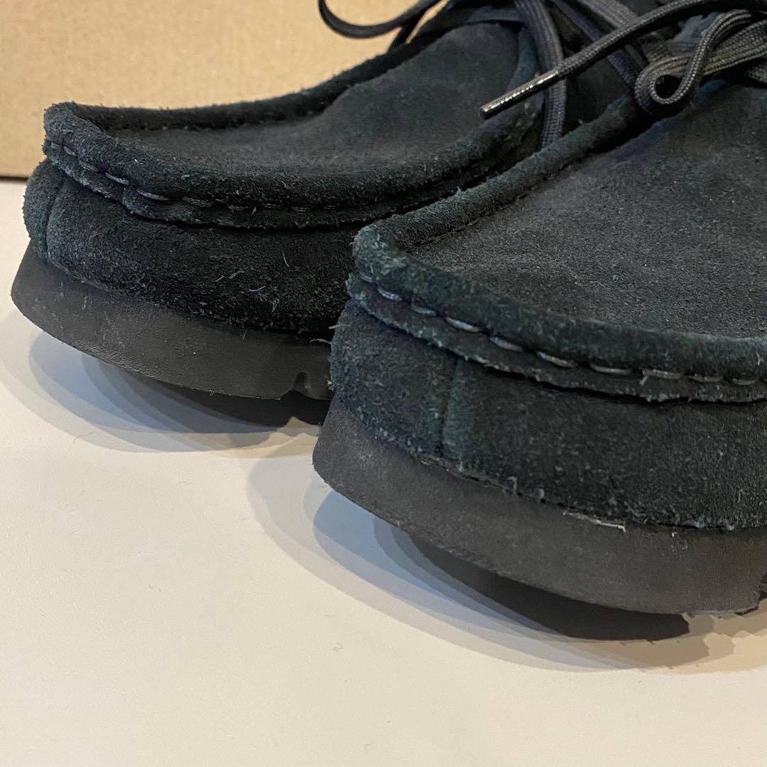 クラークス ワラビー GORE-TEX ブラック Clarks UK8 26.5