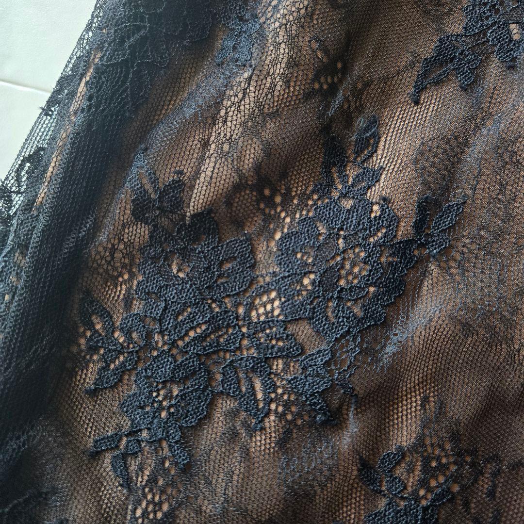 新品✨カラルス　パーティードレス　5L　オケージョン　ブラック　ブラウン　レース