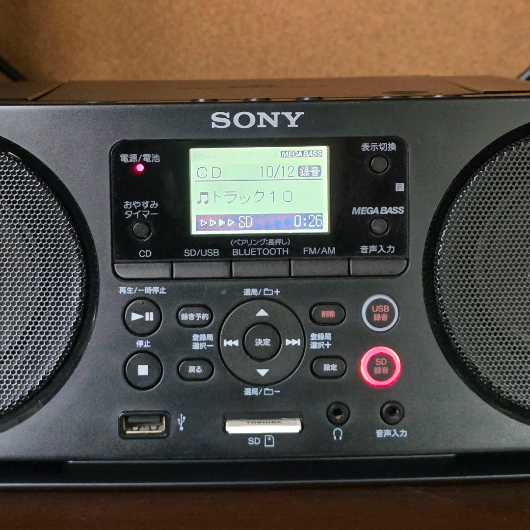 SONY ソニー ZS-RS81BT CD SD Bluetooth コンポ