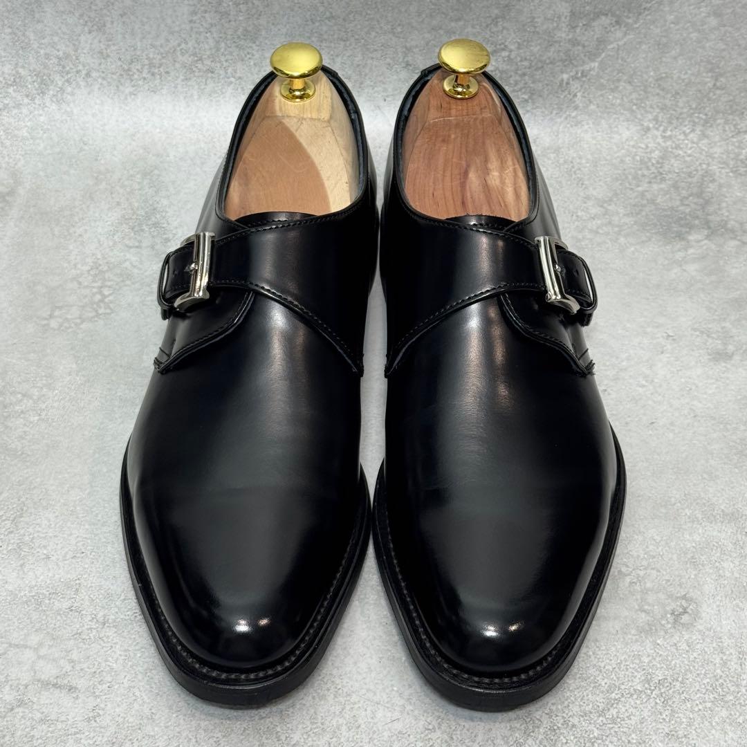 【新品】定価3.3 REGAL リーガル 17BL シングルモンク 革靴