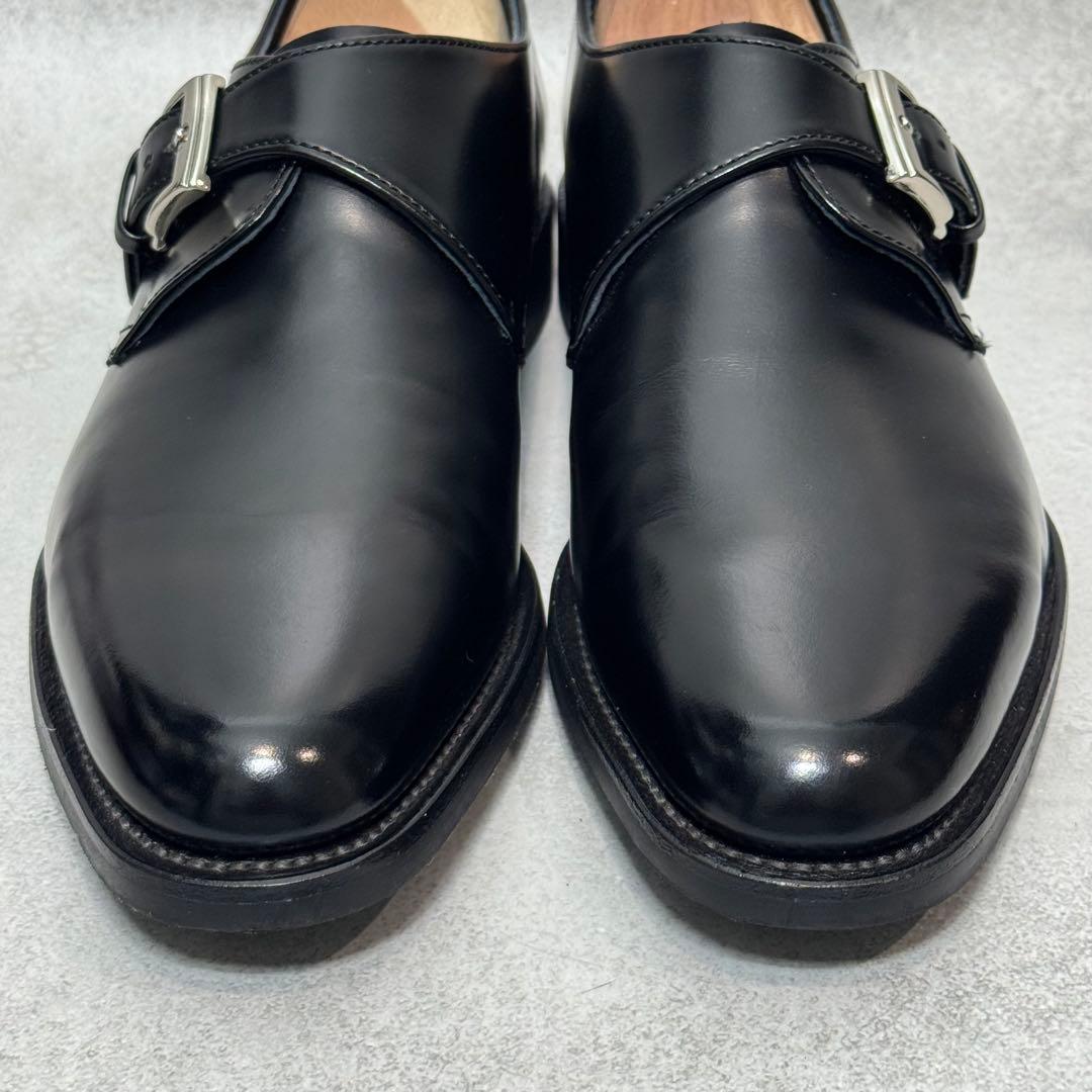 【新品】定価3.3 REGAL リーガル 17BL シングルモンク 革靴