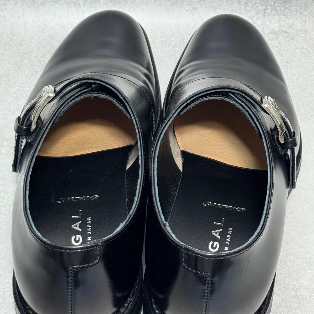【新品】定価3.3 REGAL リーガル 17BL シングルモンク 革靴