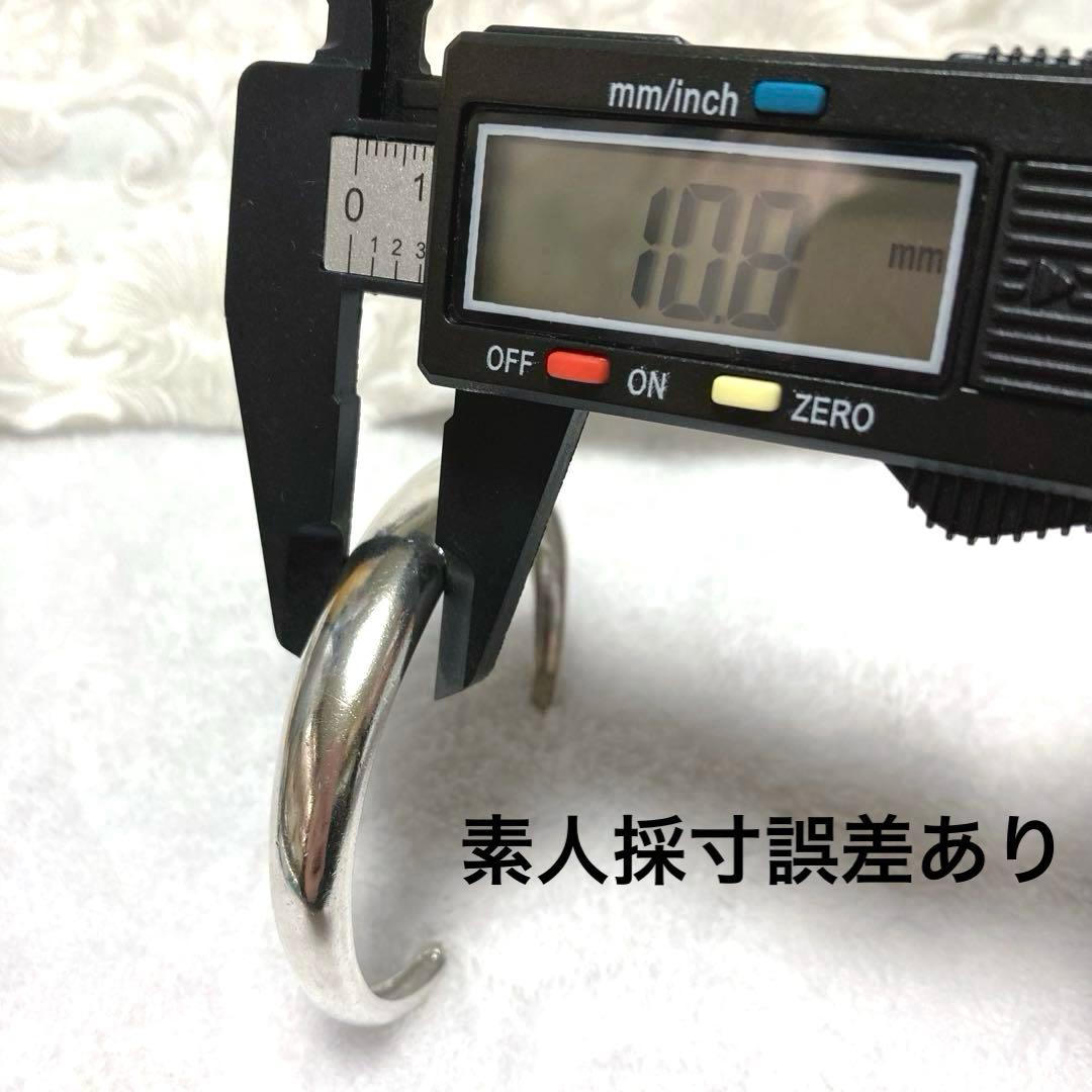 シルバーバングル銀製SV925シンプル　ヴィンテージSILVERブレスレット