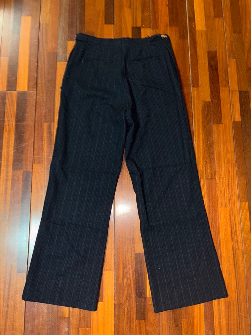 50s 60s ウールスラックス lightningジップ片爪