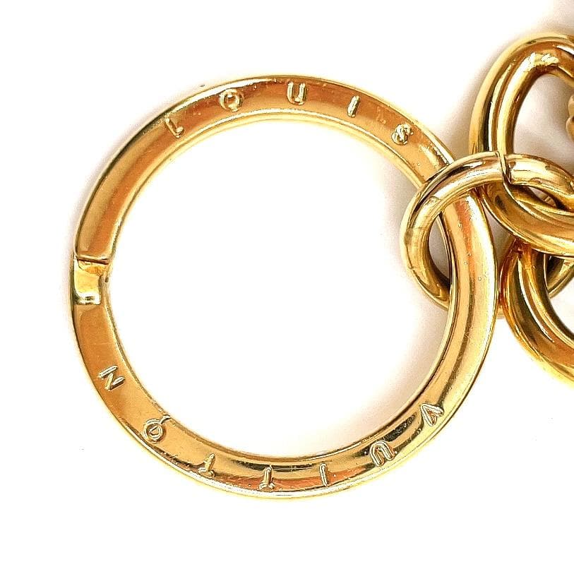 ✨️極美品✨️ ルイヴィトン ポルトクレ LVヴィゾン ミンク チャーム ファー