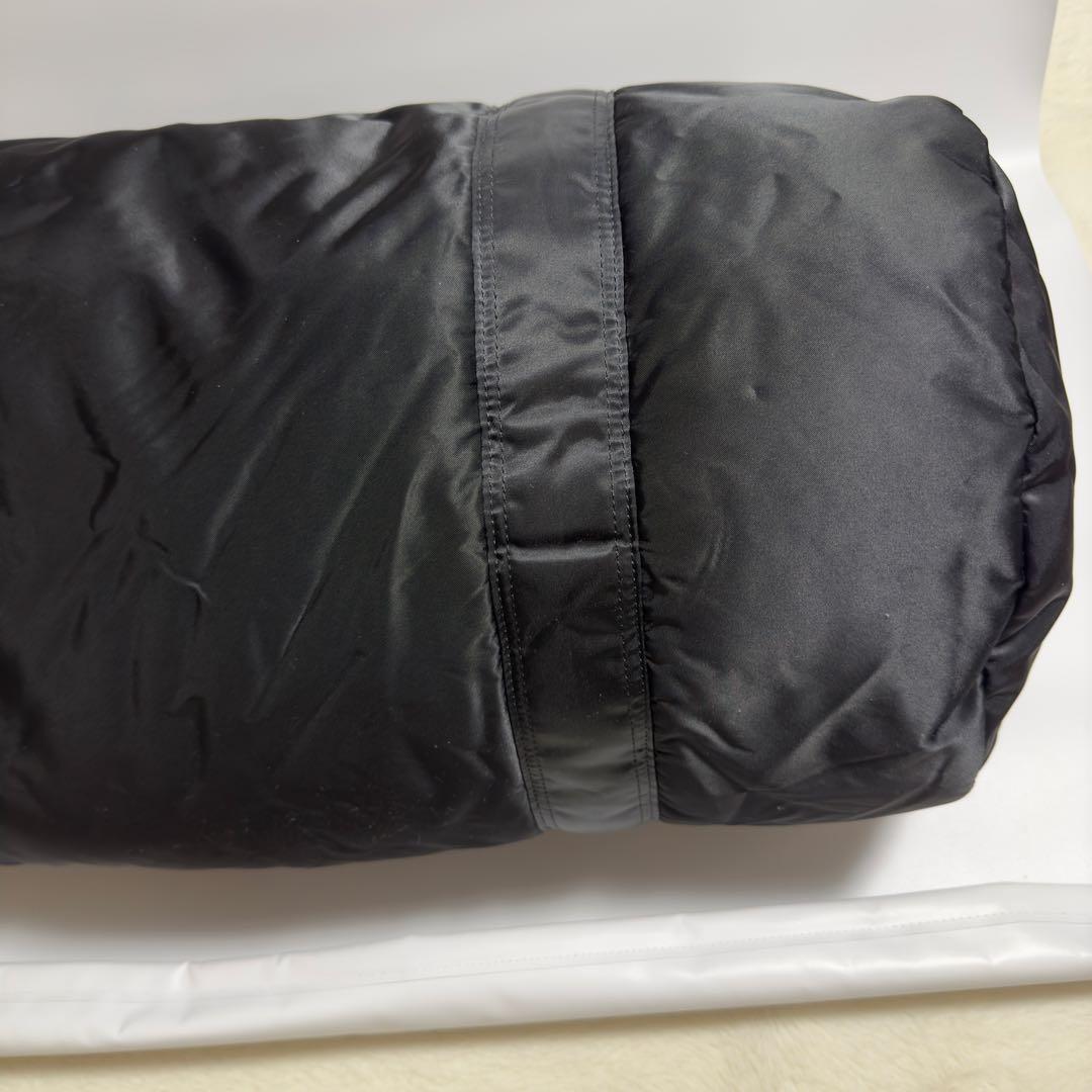 極美品ポータータンカー　2wayダッフルバッグ　ブラック　旅行カバン