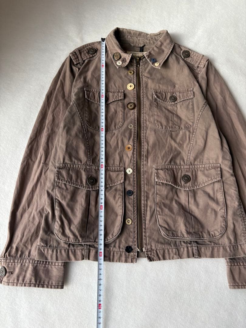 y2k ミニタリージャケット ボタン NANA 平成ギャル フェアリーグランジ