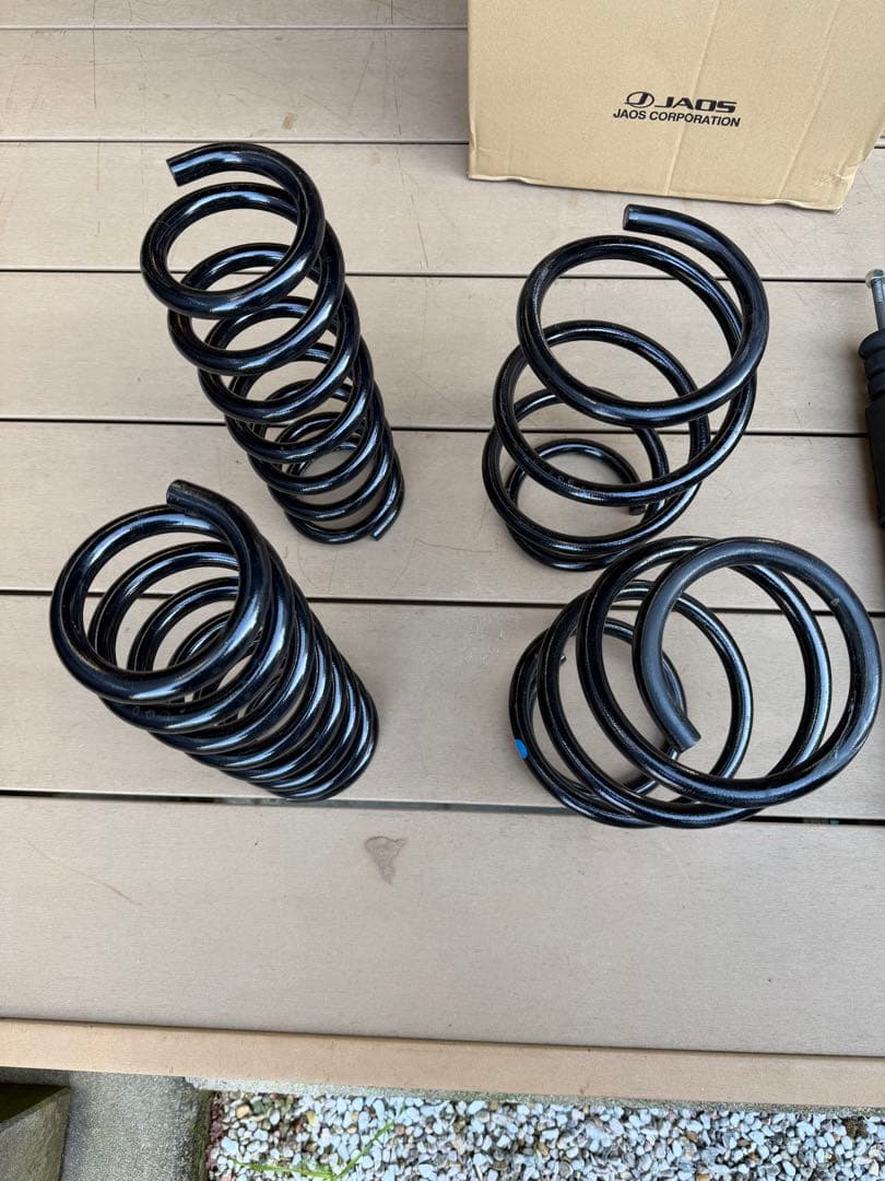 デリカD5 CV1W 新車外し 純正サスペンション一式 ショック スプリング