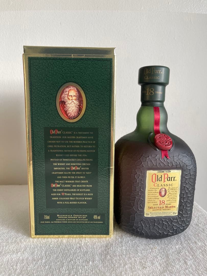 Old Parr Classic 18 750ml 箱入りウイスキー