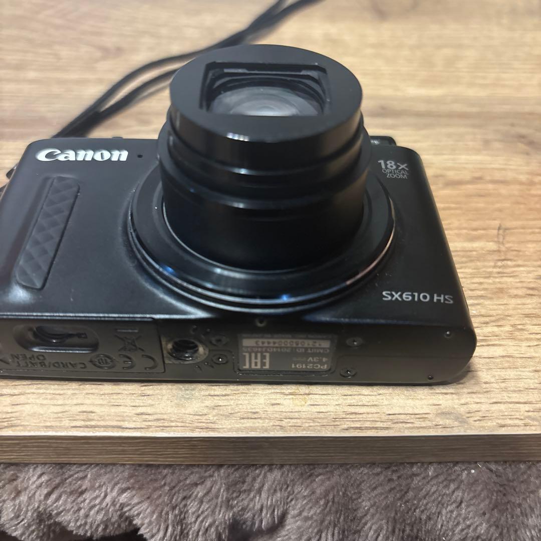 【美品】Canon PowerShotSX610 HS 18倍　動作確認済