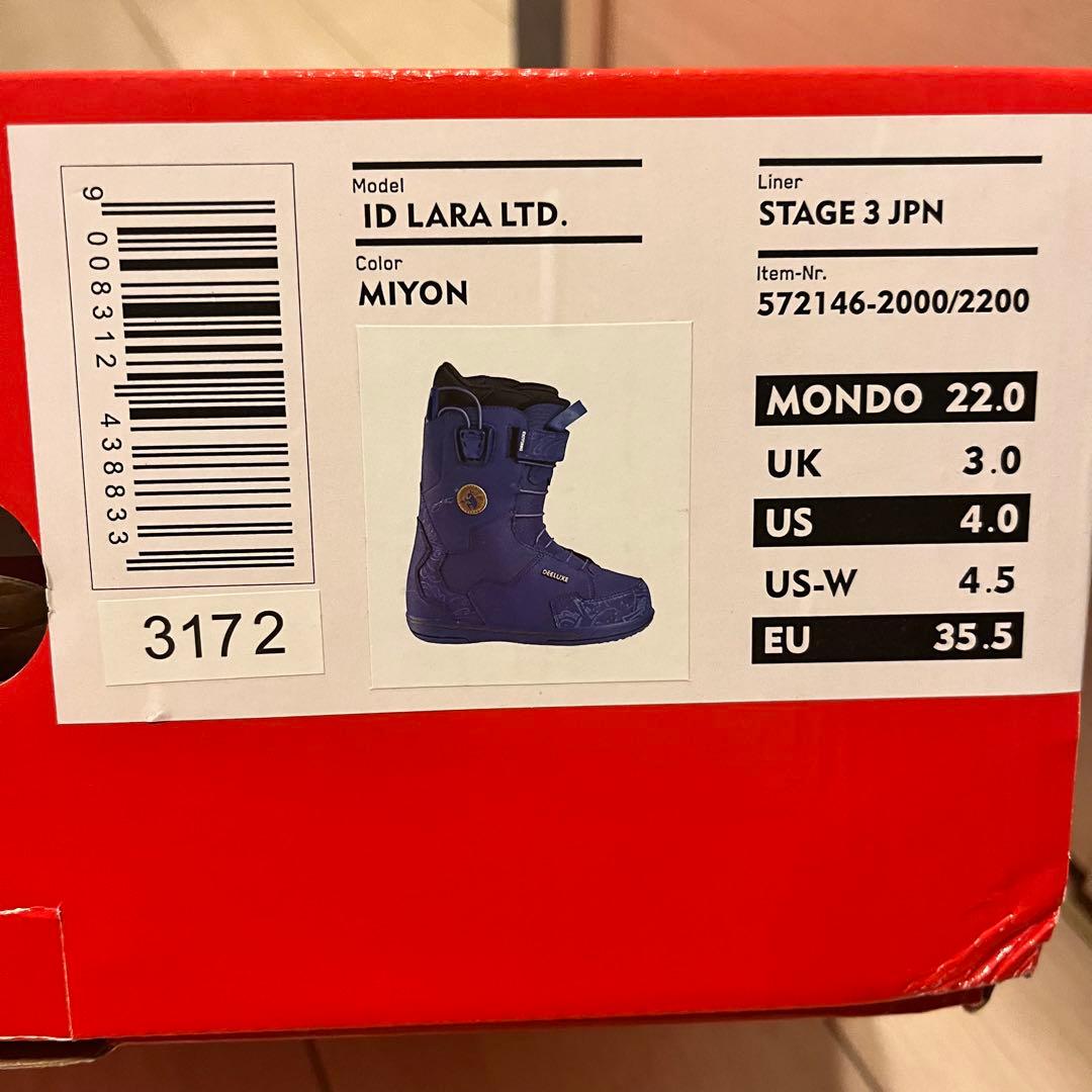 スノーボード Deeluxe ID LARA LTD MIYON