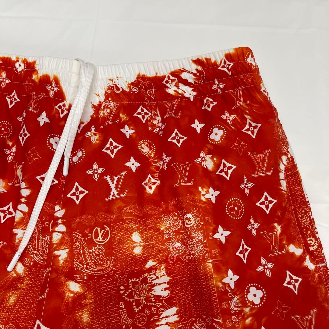 ルイヴィトン 22AW バンダナボードハーフパンツ 水着 L 水陸両用