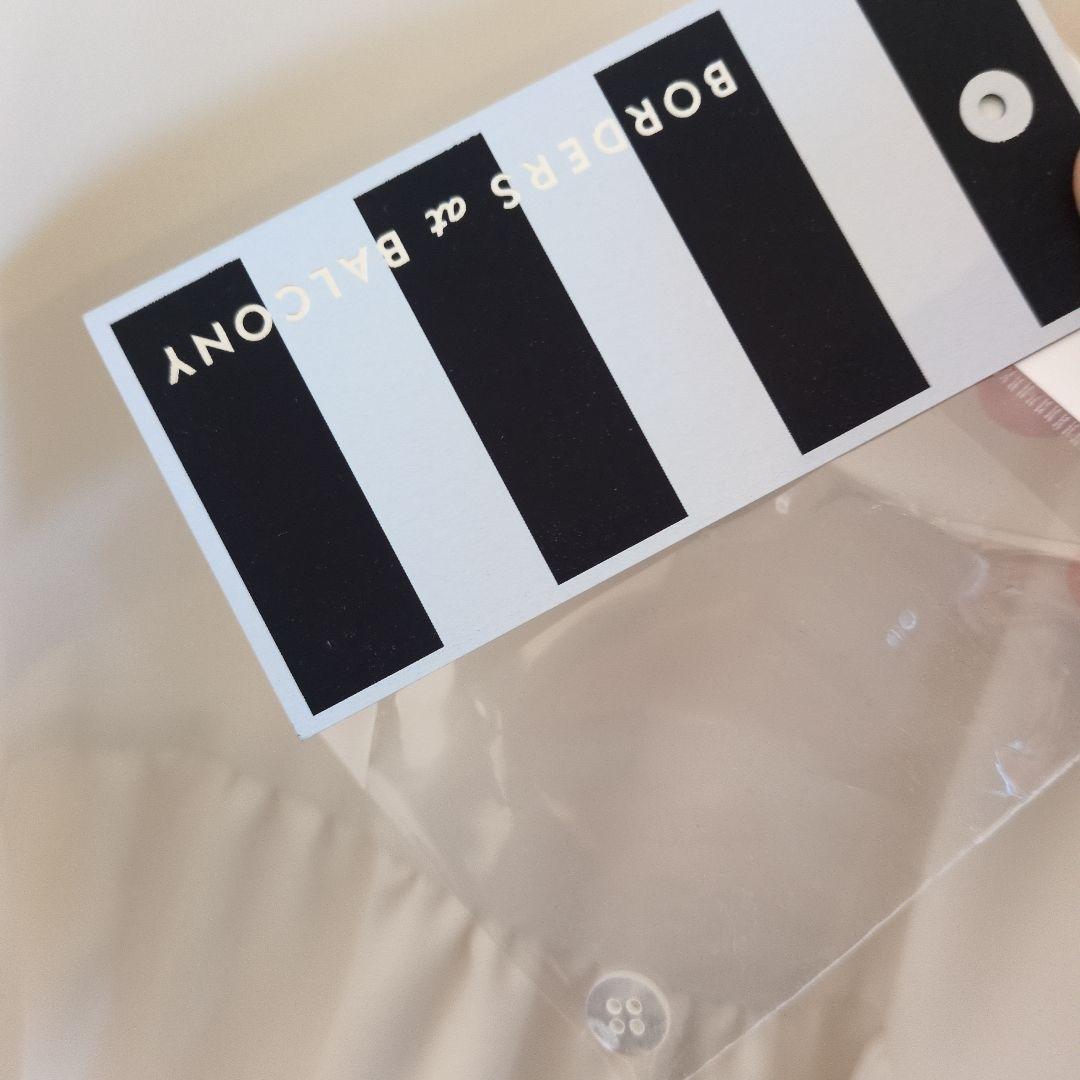 うさこ☆　BORDERS at BALCONY ツイルティアードブラウス