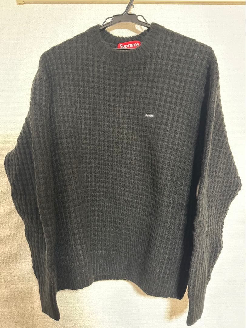 トップス supreme Small Box Waffle Sweater