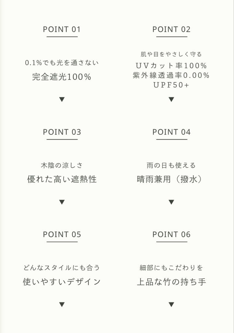 untule 2段2WAY 折りたたみ日傘(50cm) ベージュ