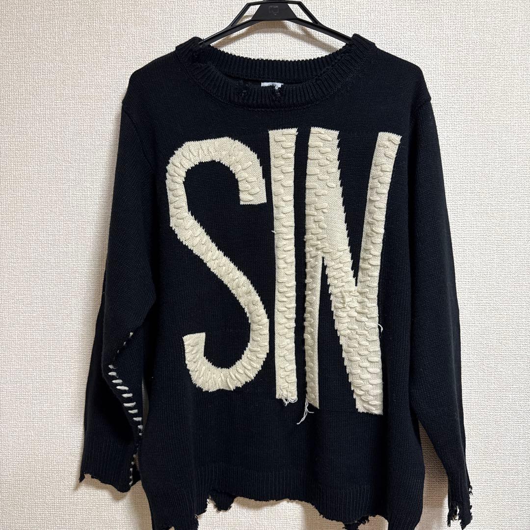 SAINT MICHAEL WOOL SWTER SIN ニット