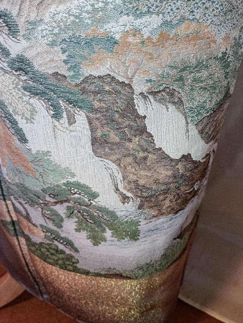 グレー/金彩景色♥色留袖*訪問着