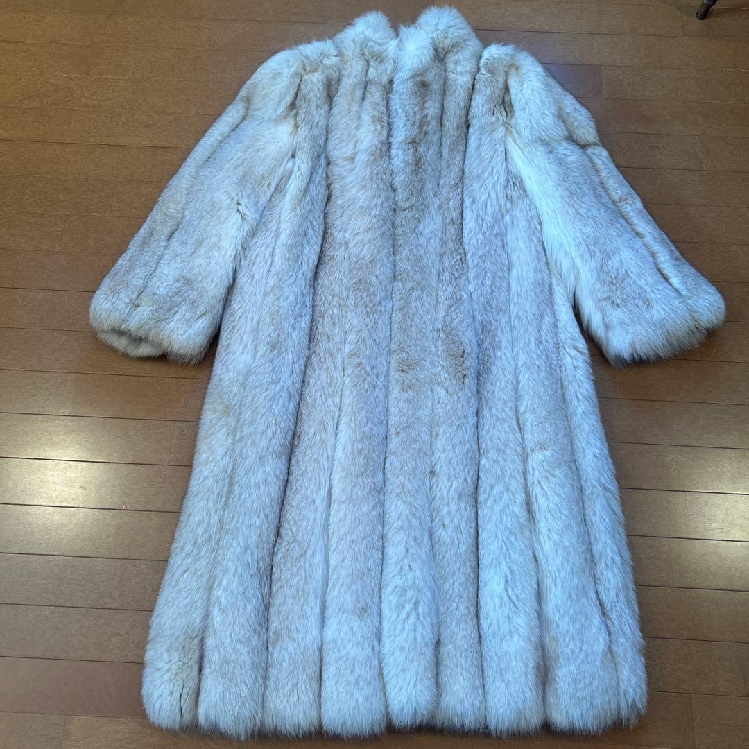 稀少◆HERMES エルメス　ミンクロングコート　毛皮　ヴィンテージ