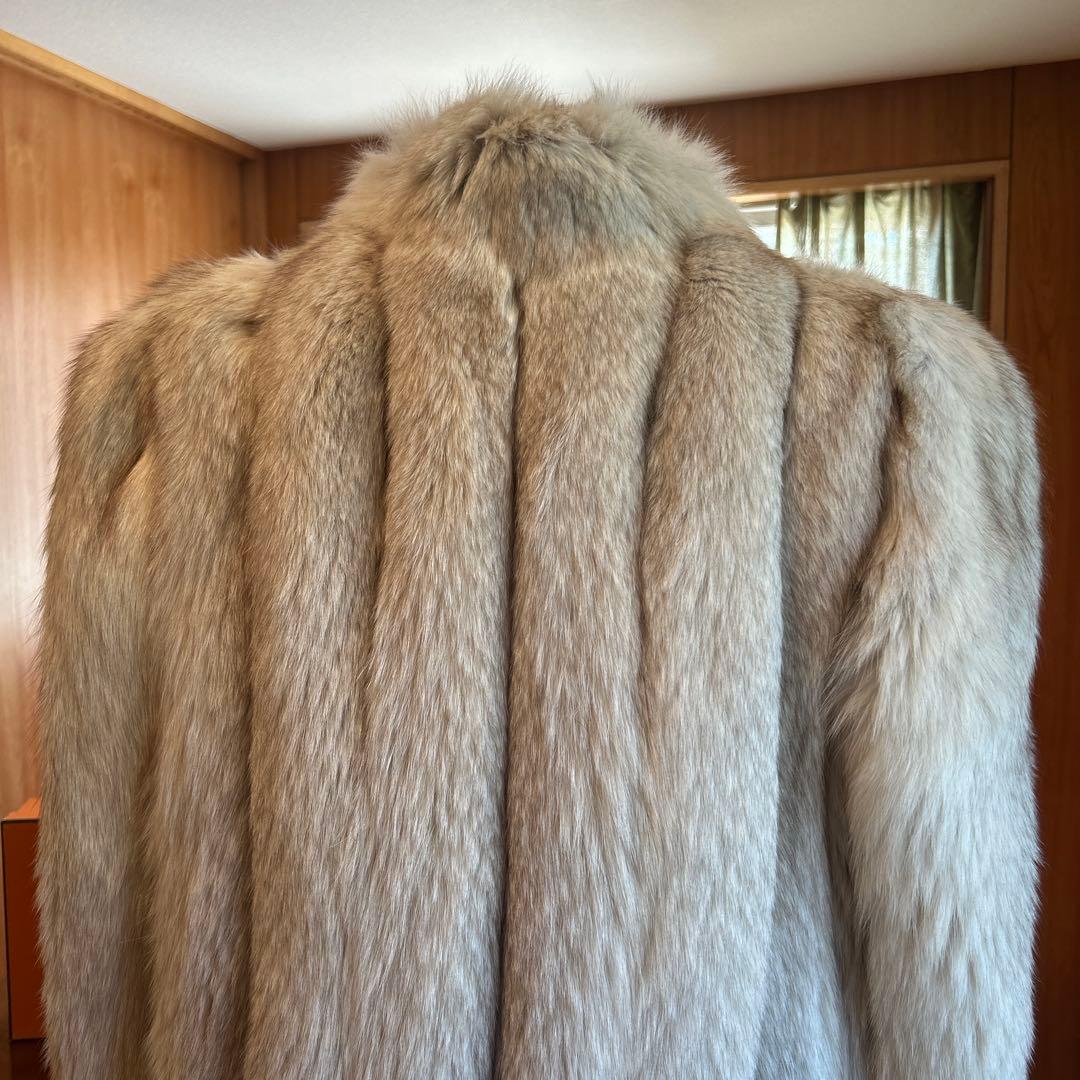 稀少◆HERMES エルメス　ミンクロングコート　毛皮　ヴィンテージ