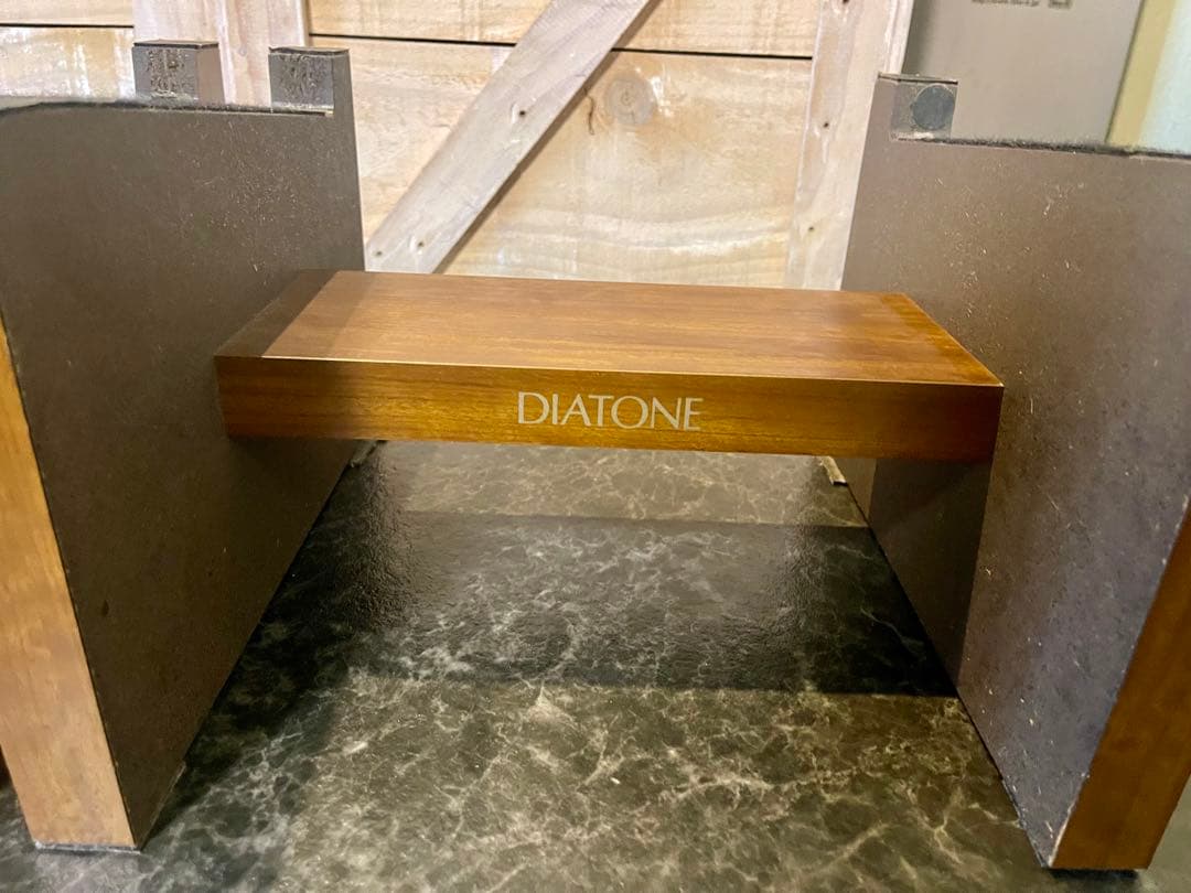 DIATONE DS-66Z スピーカー ペア コード 専用台座付き 動作品