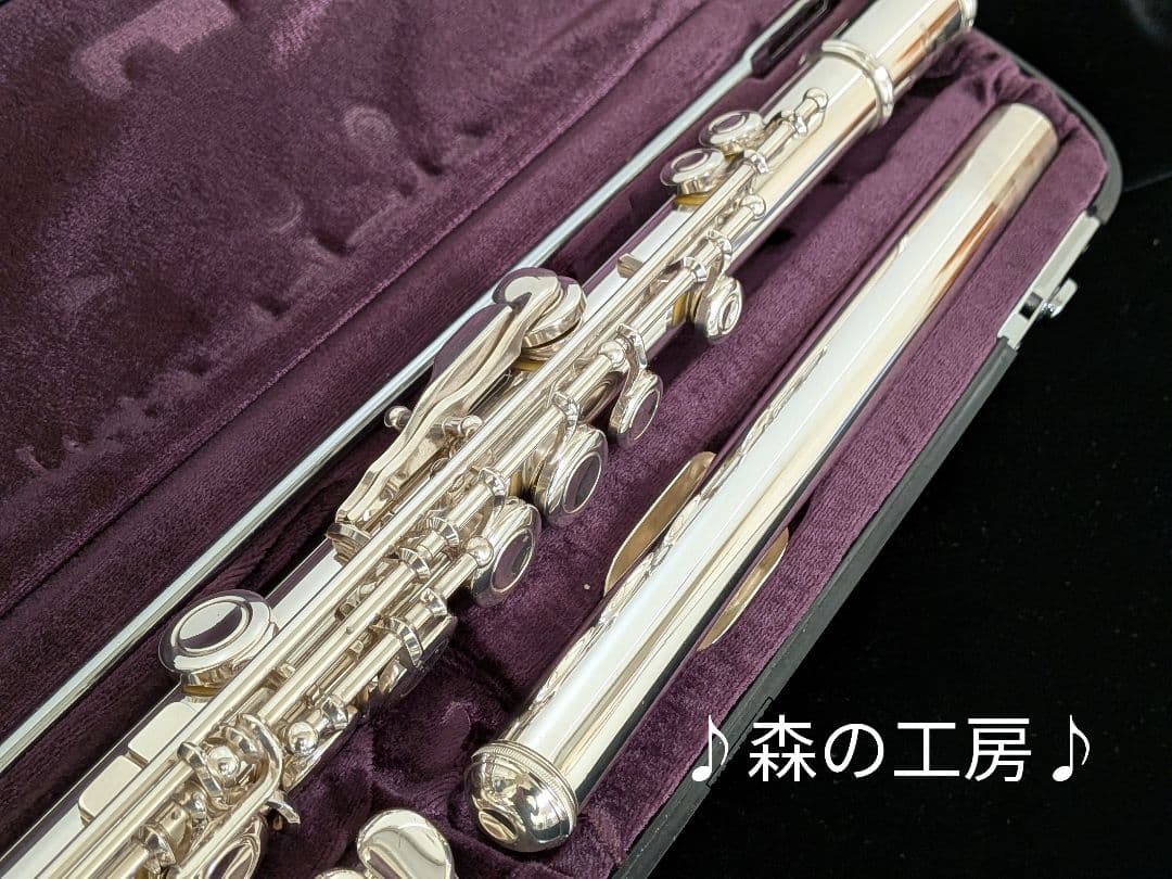 商談中【鯖ツナ】頭部管銀製・ヤマハフルート YFL311ⅡEメカ