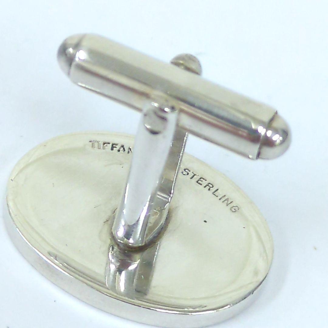 Tiffany & Co ティファニー カフリンクス シルバー オーバル メンズ