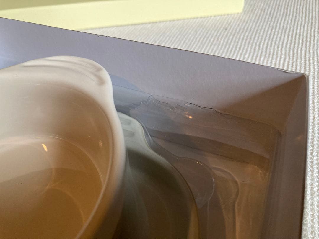 【 新品・未使用 】LE CREUSET／ベビー用食器セット／デューン