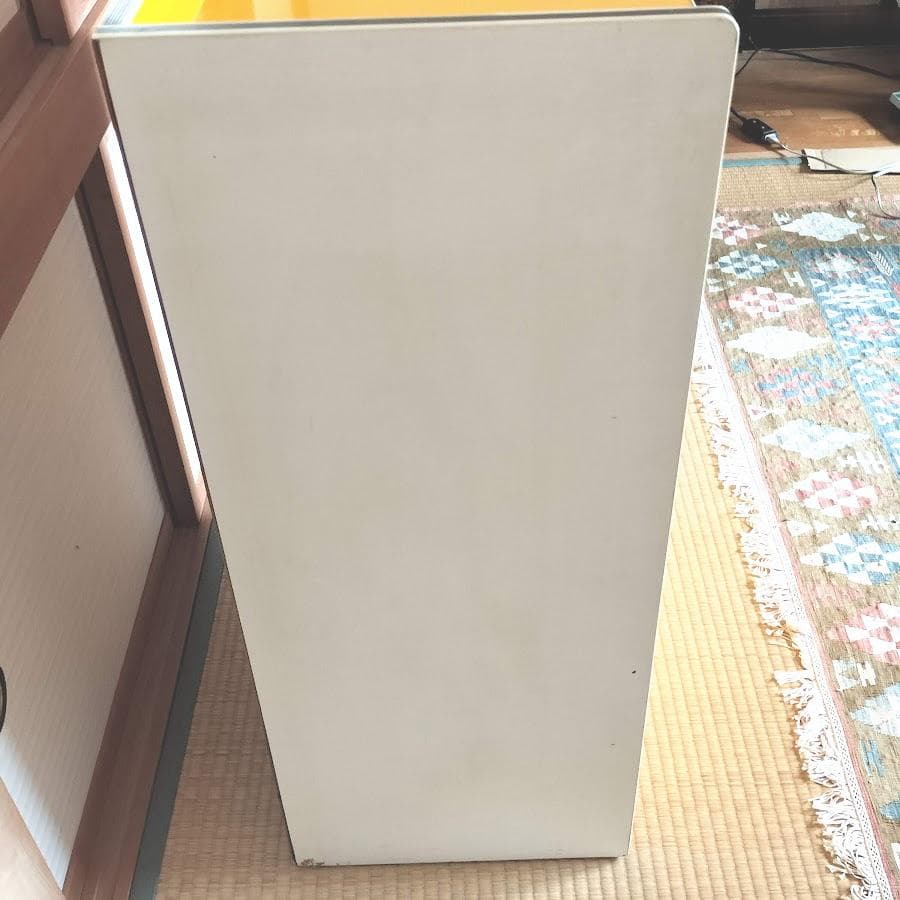 昭和レトロ　ポップ　チェスト　黄色 イエロー　5段