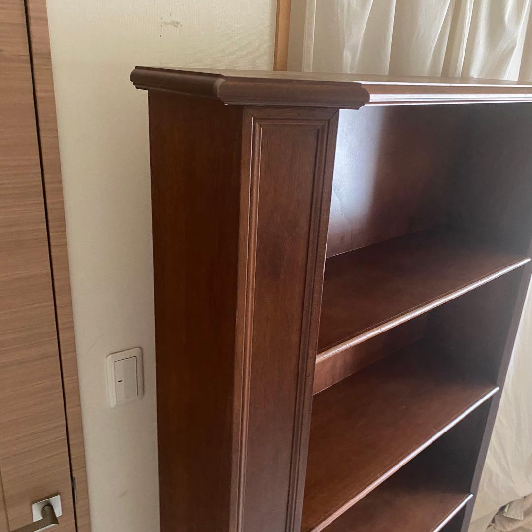 イタリア製　アンティーク　シェルフ　本棚　ヨーロピアン　英国カントリー　飾り棚