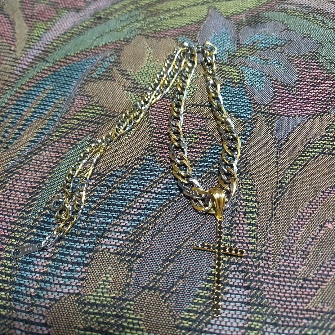 pt999 k18コンビネックレストップ付き