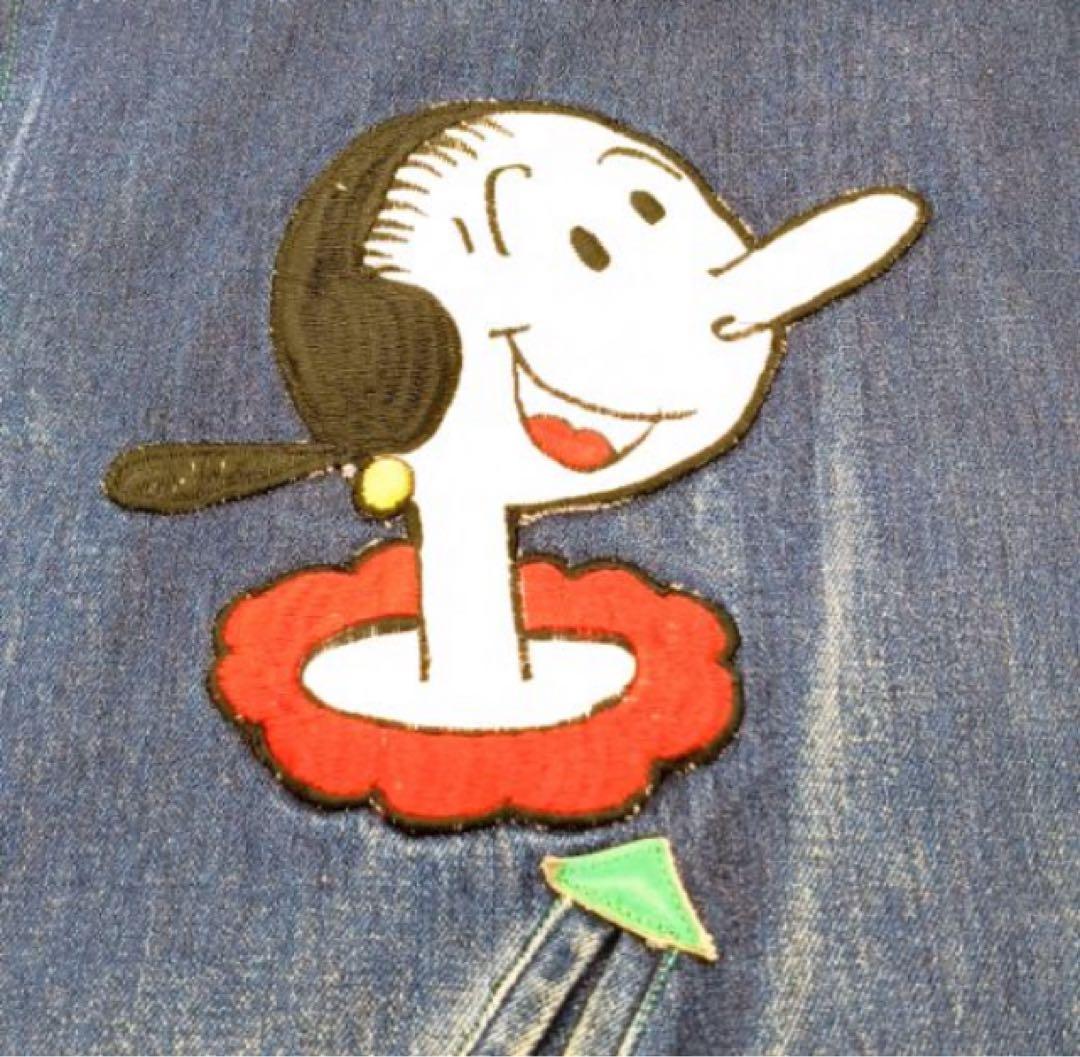 ポパイ　（オリーブ&ブルータス）デニムジャケット　80年代ヴィンテージ