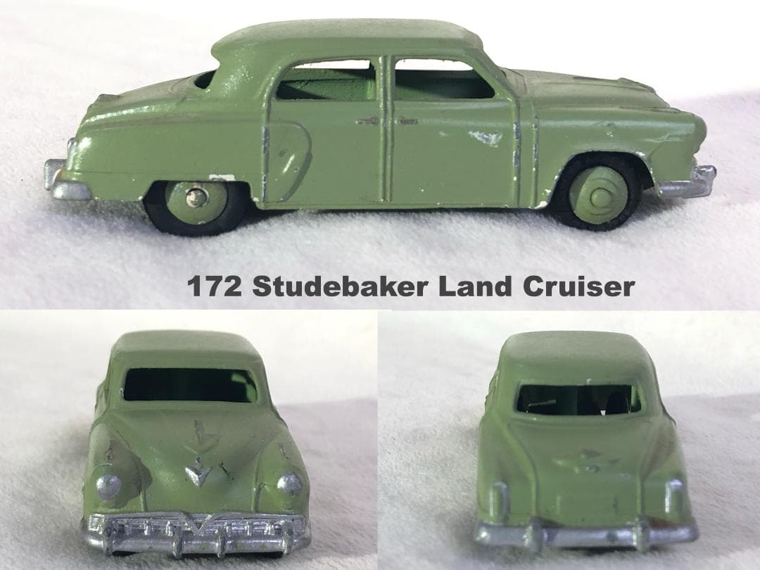 「Picolo」英国製 DINKY 大判・1930~1950年・4台セット