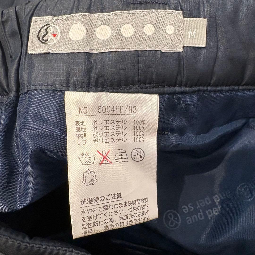 and per se アンパスィ 中綿パンツ レディースパンツ ネイビー M