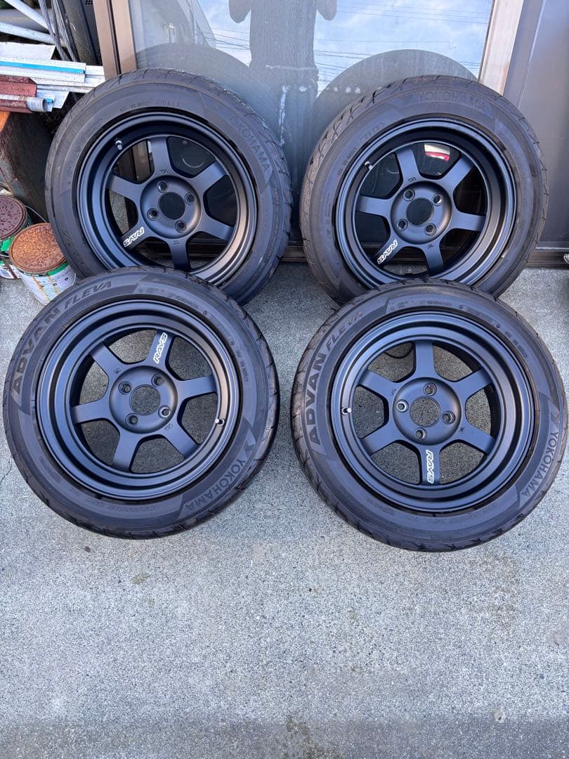 15インチ TE37V 2324モデル アドバンフレバ4本セット