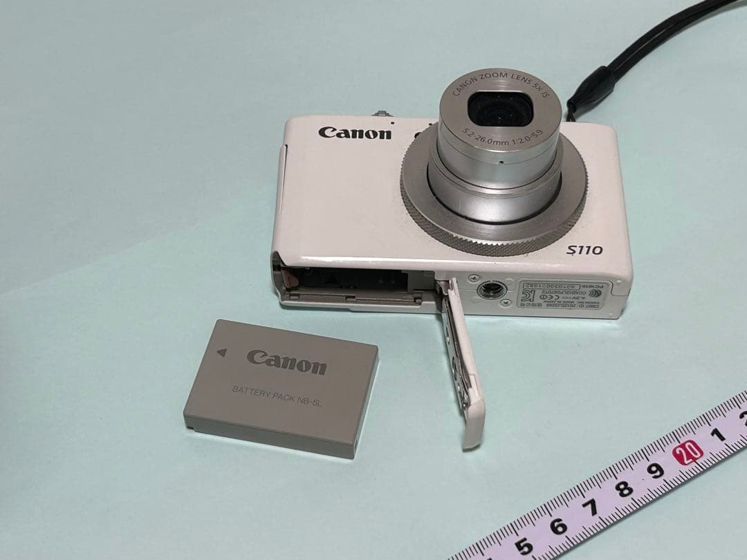 Canon S110 ホワイト コンパクトデジタルカメラ