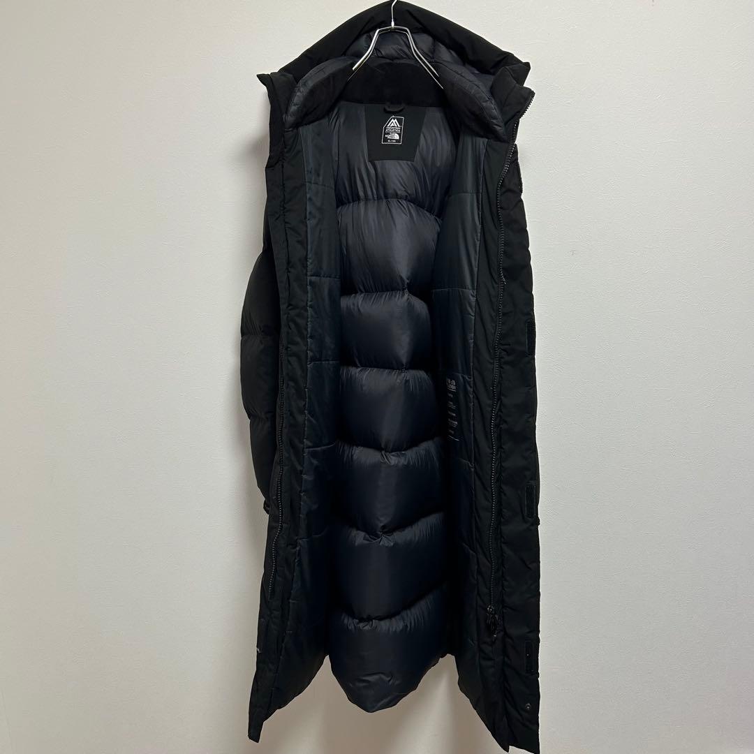 日本未入荷　海外限定　ノースフェイス　ホワイトレーベル　ロングダウンコート 黒